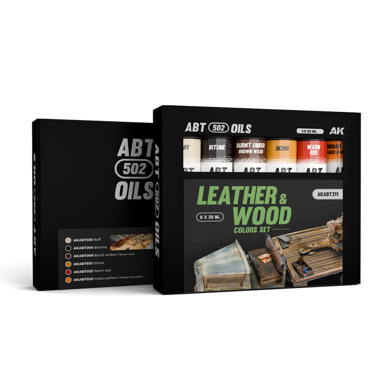 ABT 502 - Leather & Wood Colors Set
