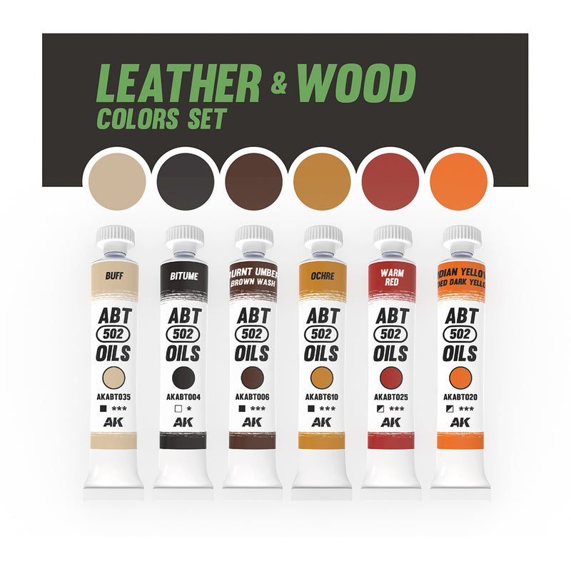ABT 502 - Leather & Wood Colors Set