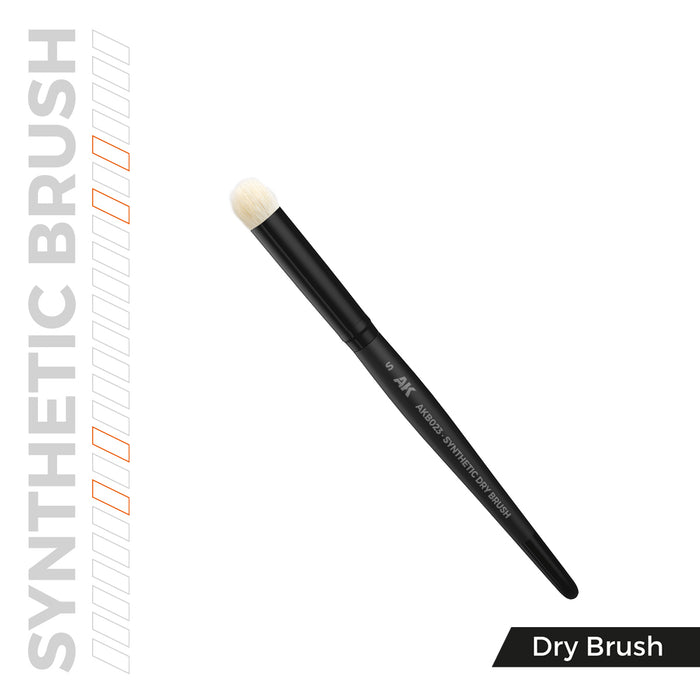 AK Interactive Synthetic Drybrush - Small