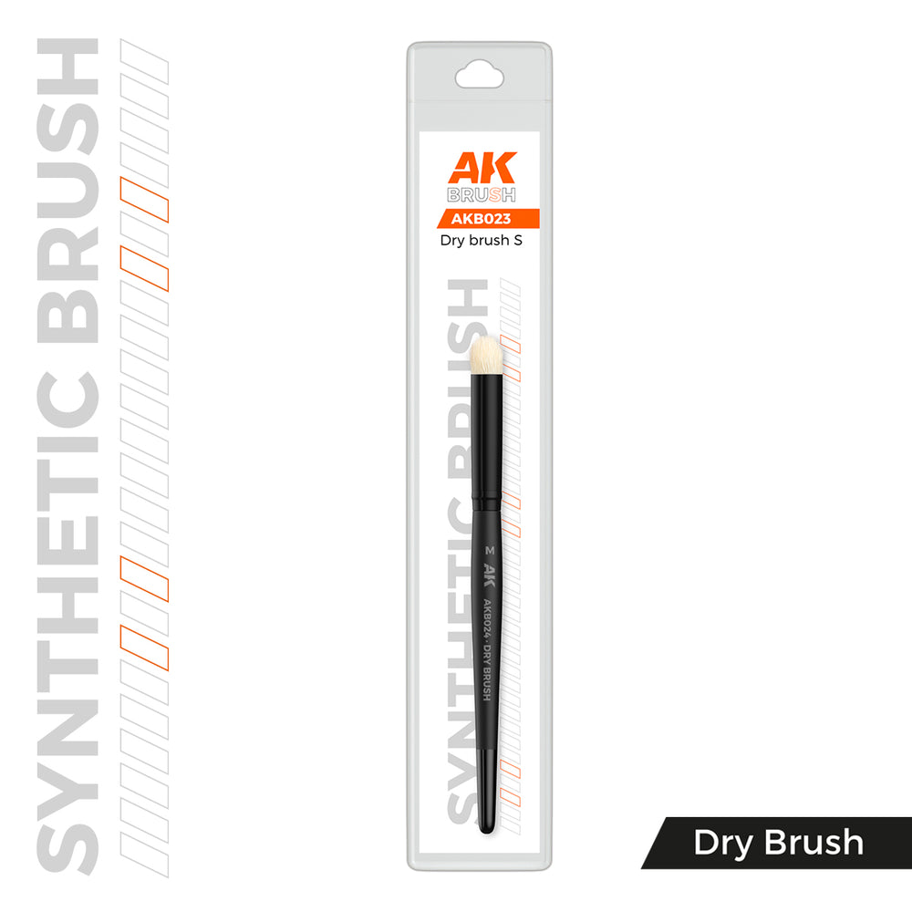 AK Interactive Synthetic Drybrush - Small
