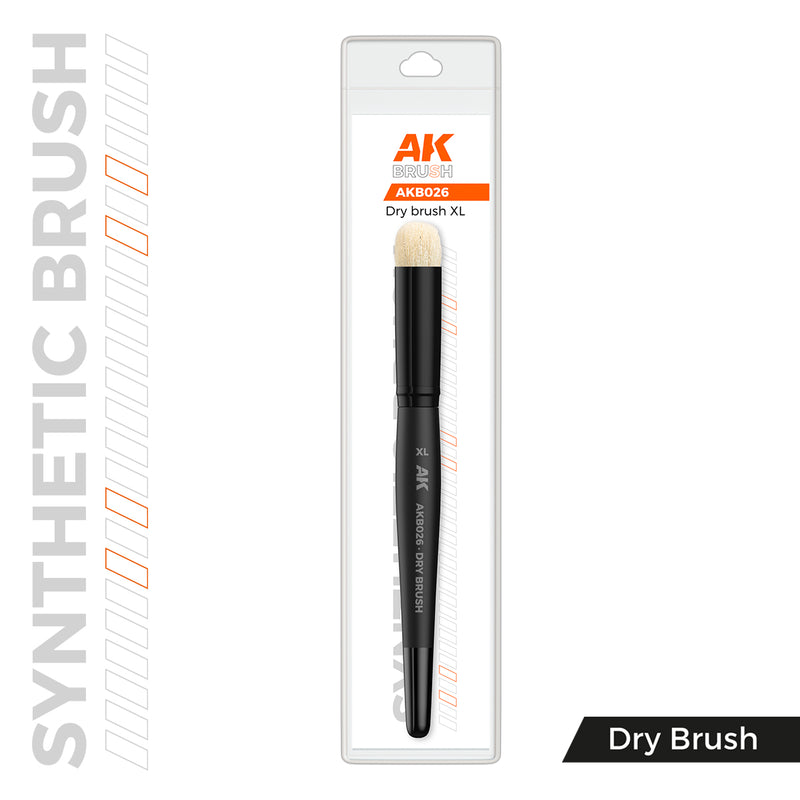 AK Interactive Synthetic Drybrush - Extra Large