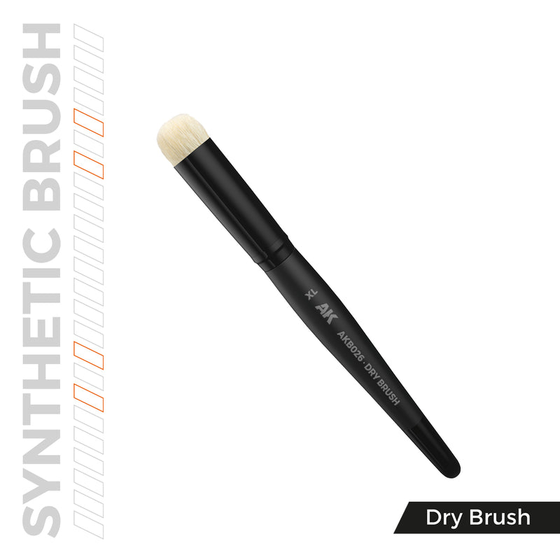 AK Interactive Synthetic Drybrush - Extra Large