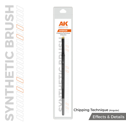 AK Interactive Chipping Brush (Anglular)