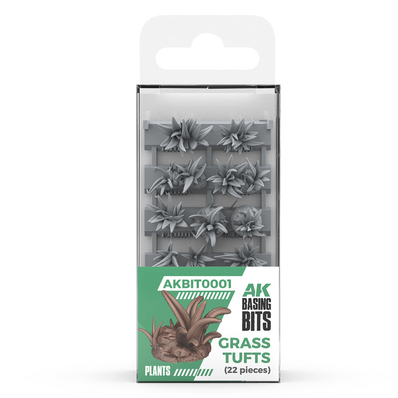 AK Interactive Basing Bits - Grass Tufts