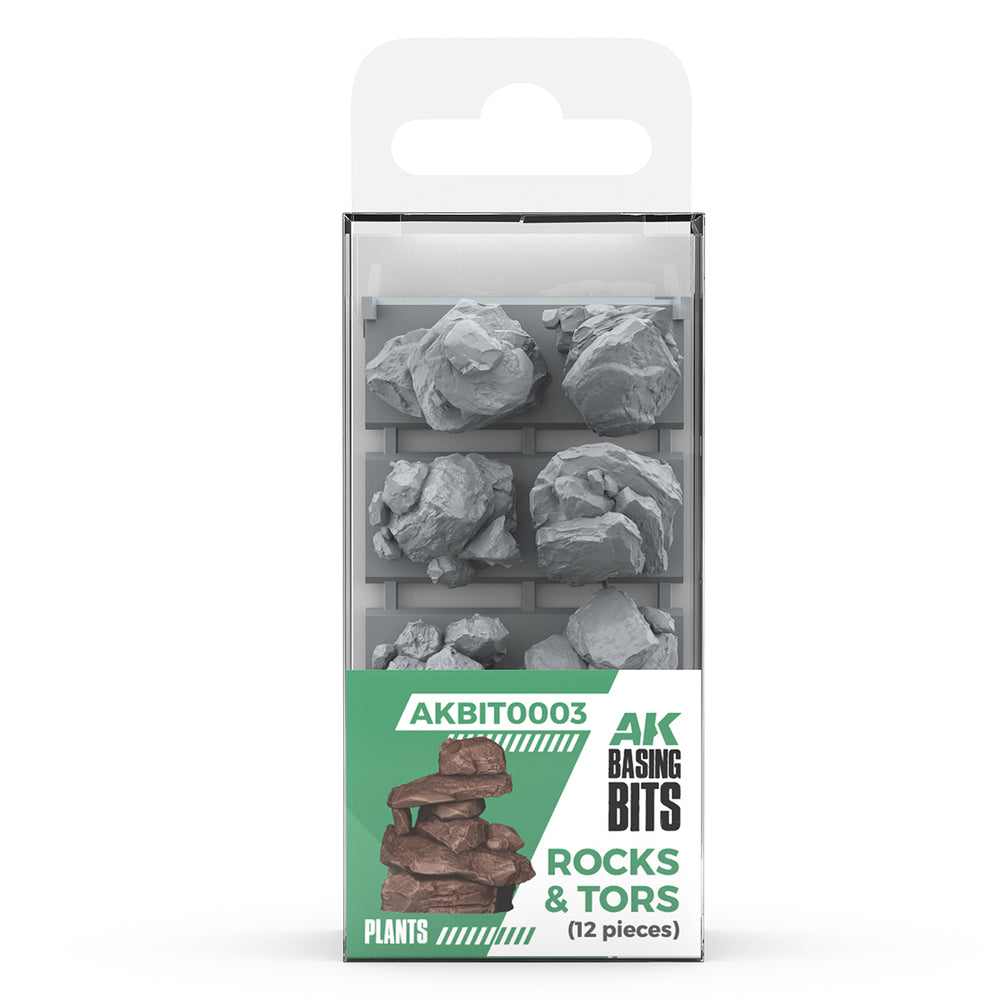 AK Interactive Basing Bits - Rocks & Tors