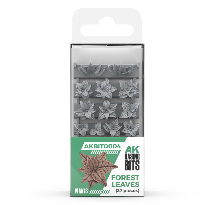 AK Interactive Basing Bits - Forest Leaves
