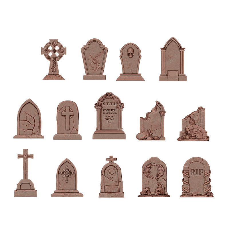 AK Interactive Basing Bits - Tombstones