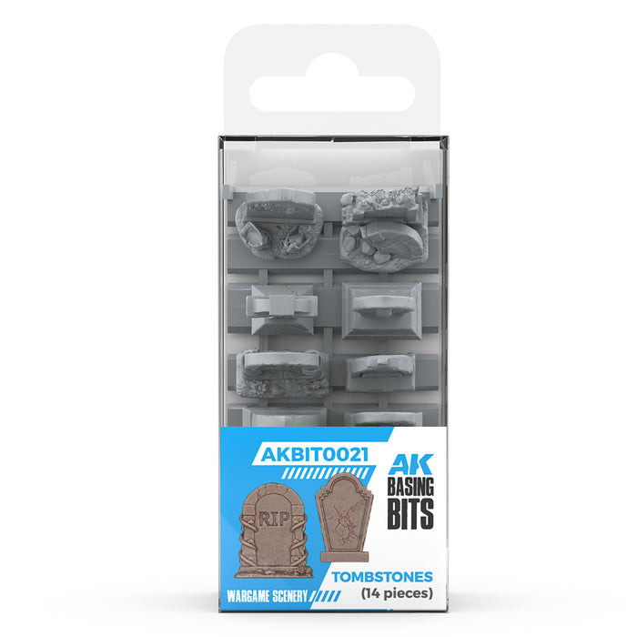 AK Interactive Basing Bits - Tombstones