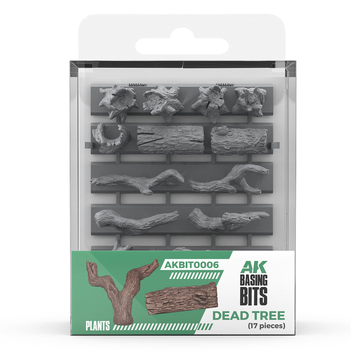 AK Interactive Basing Bits - Dead Tree