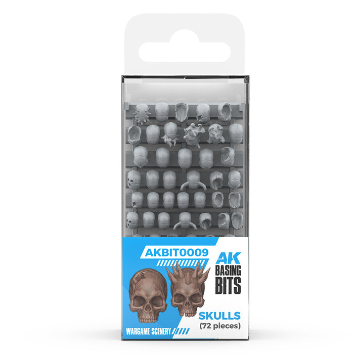 AK Interactive Basing Bits - Skulls
