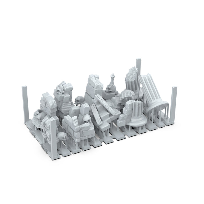 AK Interactive Basing Bits - Village Ruins