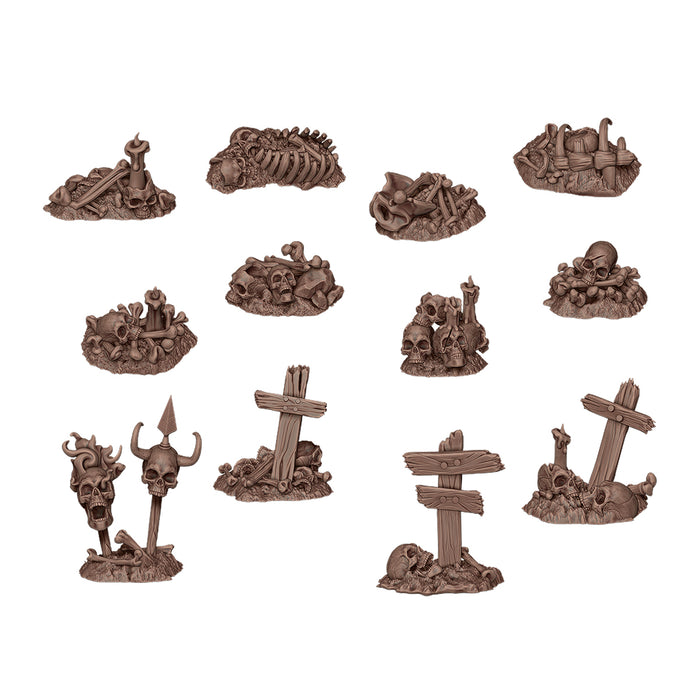 AK Interactive Basing Bits - Bones Remains