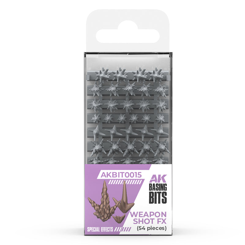 AK Interactive Basing Bits - Weapon Shot FX
