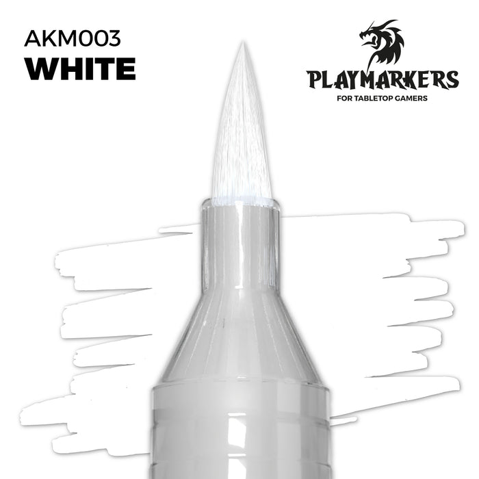 AK Interactive Playmarkers - White
