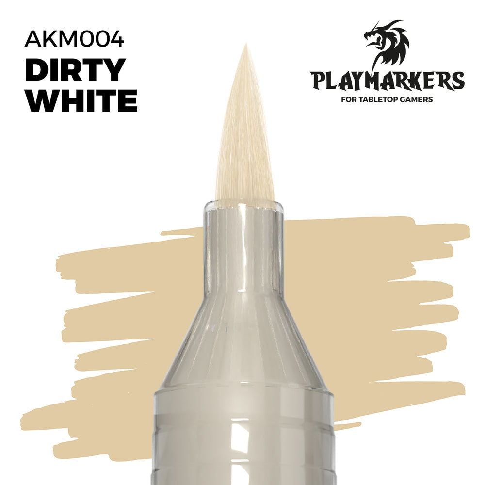 AK Interactive Playmarkers - Dirty White