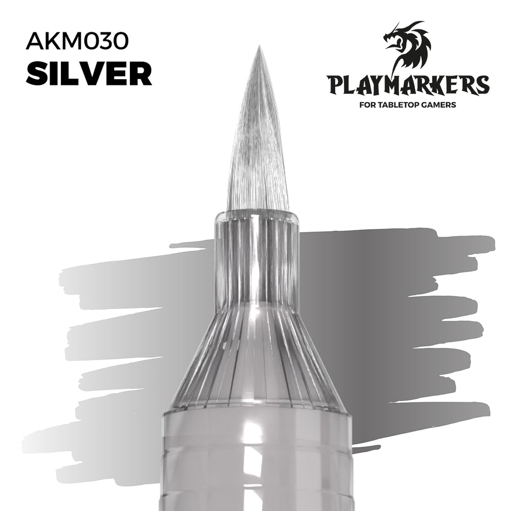 AK Interactive Playmarkers - Silver