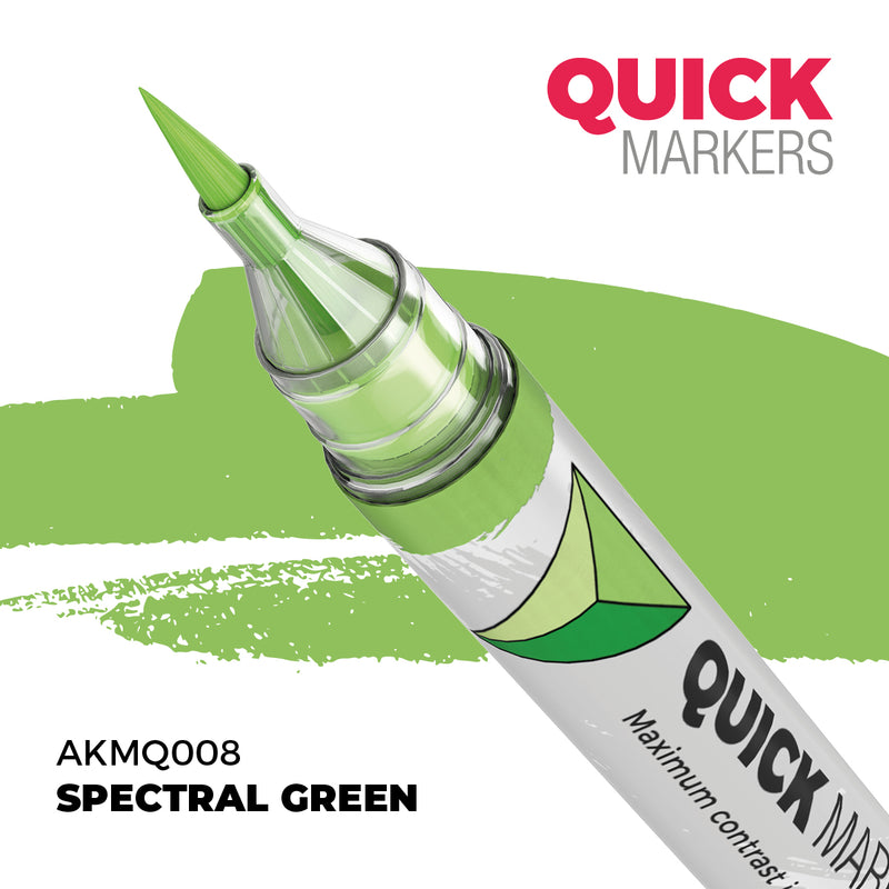 AK Interactive Quick Markers - Spectral Green