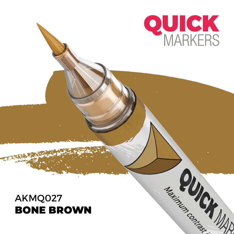 AK Interactive Quick Markers Set - Skeletons