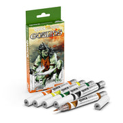 AK Interactive Quick Markers Set - Goblins