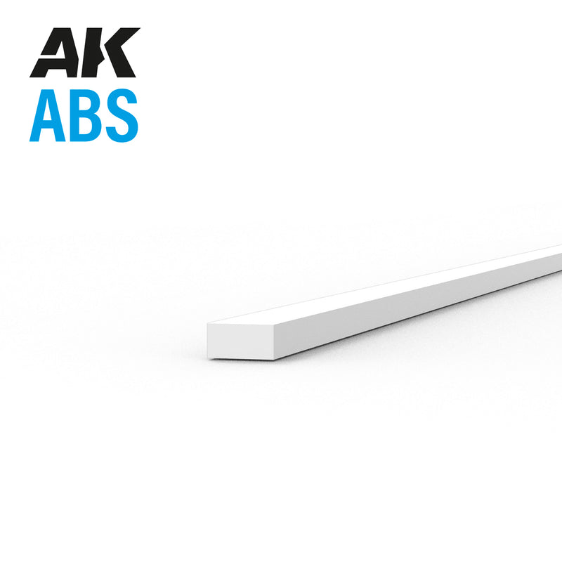 Plasticard Strip 1x350mm - 0.5mm Thickness (10 Strips)