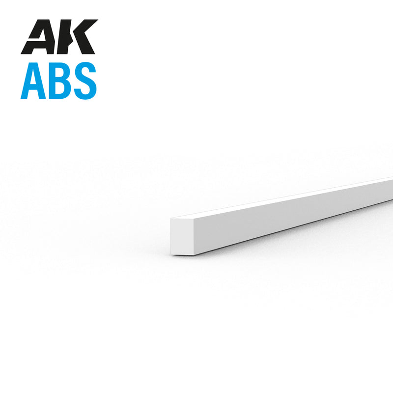 Plasticard Strip 0.5x350mm - 0.75mm Thickness (10 Strips)