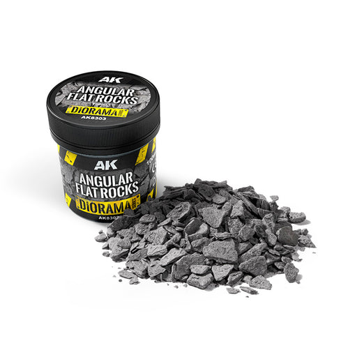 AK Interactive - Angular Flat Rocks - 100ml