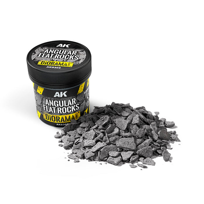 AK Interactive - Angular Flat Rocks - 100ml