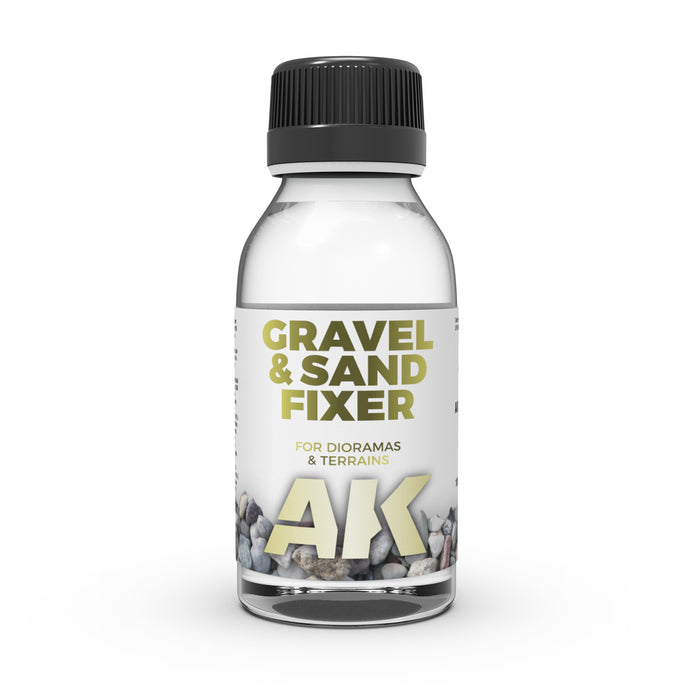 AK Interactive - Gravel and Sand Fixer - 100ml