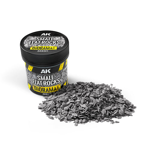 AK Interactive - Small Flat Rocks - 100ml