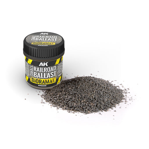 AK Interactive - Small Railroad Ballast - 100ml