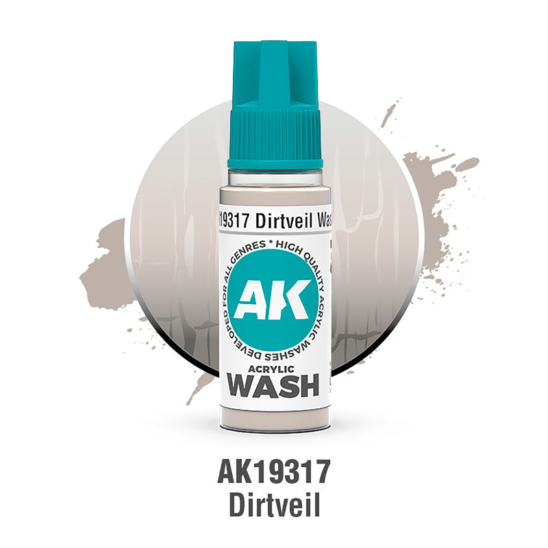 AK Interactive Acrylic Wash - Dirtveil - 18ml