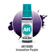 AK Interactive Acrylic Wash - Invocation Purple - 18ml