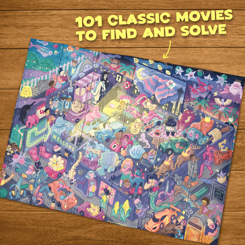 Riddle Pics - Night at the Movies (Movie Edition)