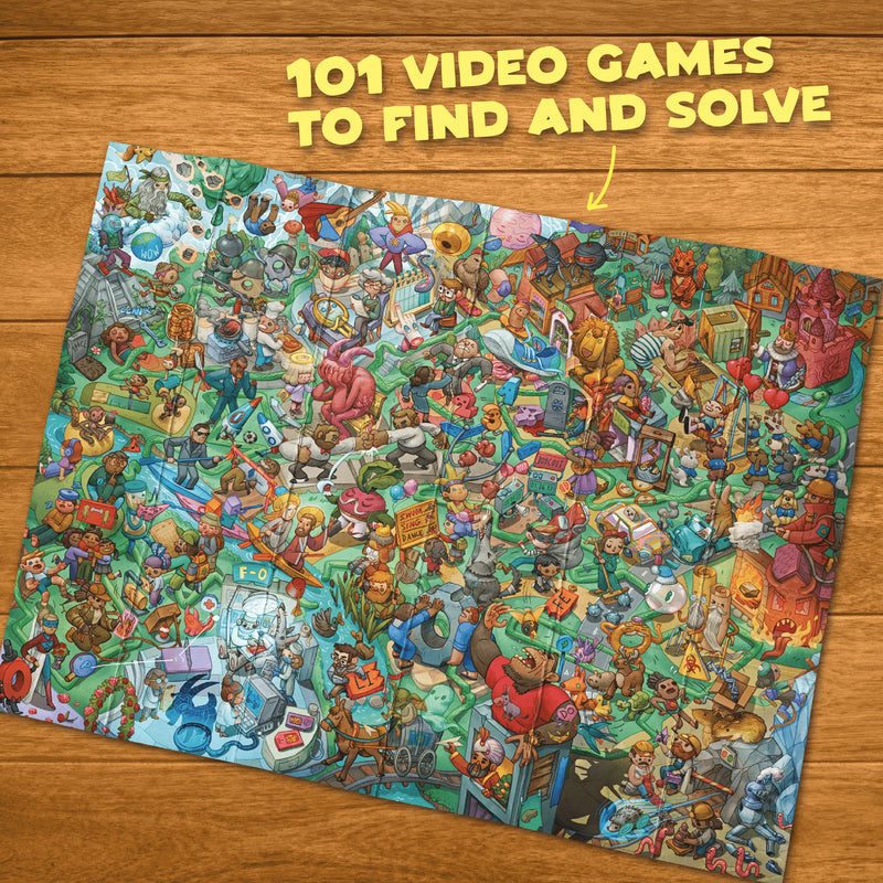 Riddle Pics - Video Game Valley (Video Game Edition)
