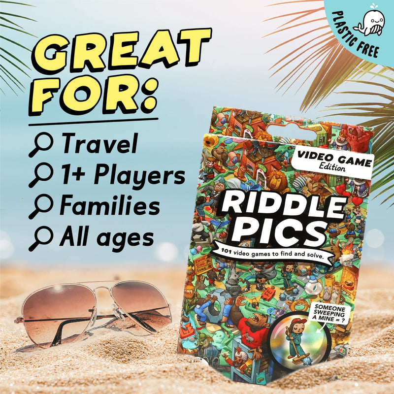 Riddle Pics - Video Game Valley (Video Game Edition)