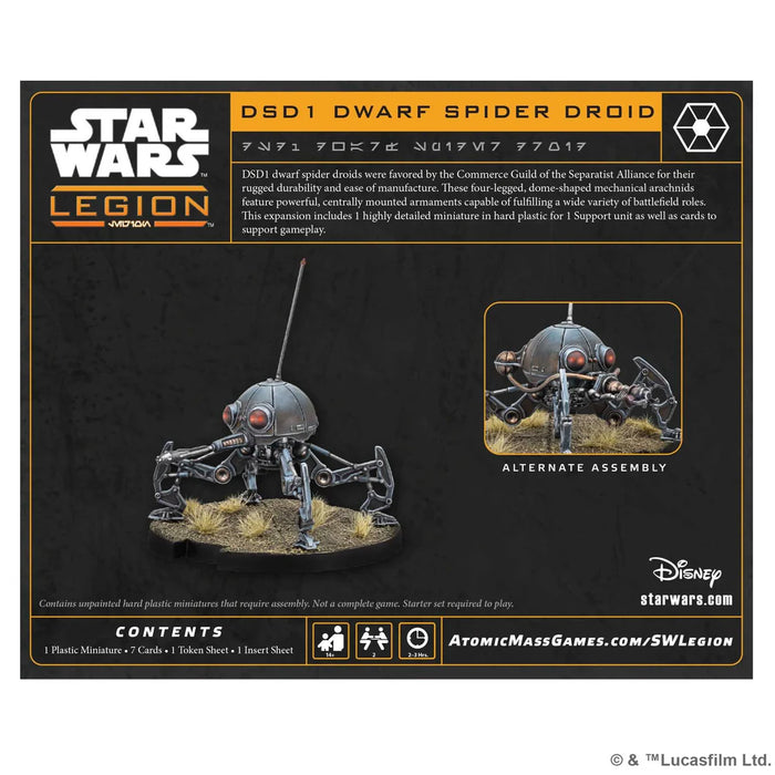 Star Wars: Legion - DSD1 Dwarf Spider Droid - Pre-Order