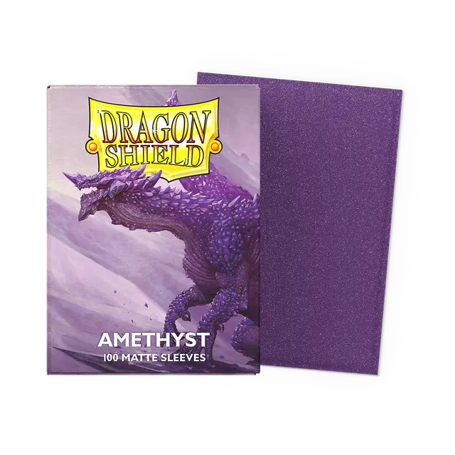 Dragon Shield - Matte Sleeves - Standard Size - Amethyst