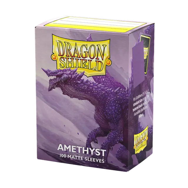Dragon Shield - Matte Sleeves - Standard Size - Amethyst
