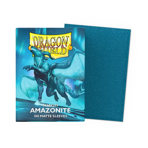 Dragon Shield Sleeves - Matte Standard Size - Amazonite (100 Sleeves)