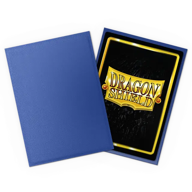 Dragon Shield Standard Sleeves - Matte Blue Non Glare (100 Sleeves)