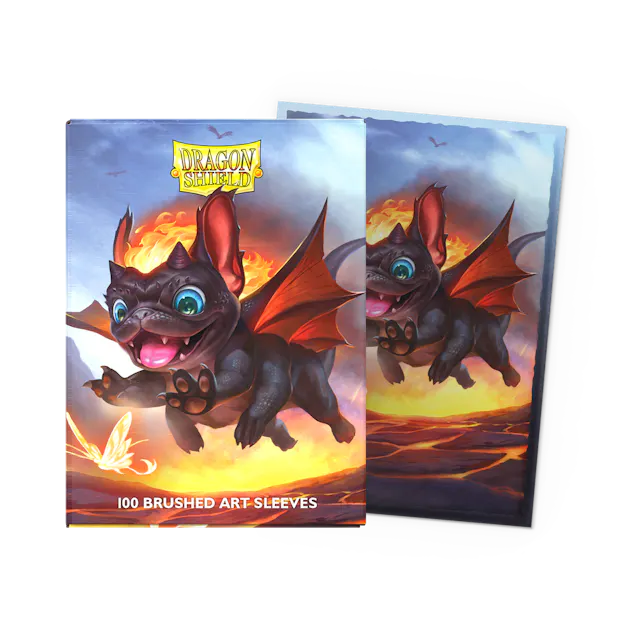 Dragon Shield The Wufdragon - Brushed Art Sleeves - Standard Size (100 Sleeves)