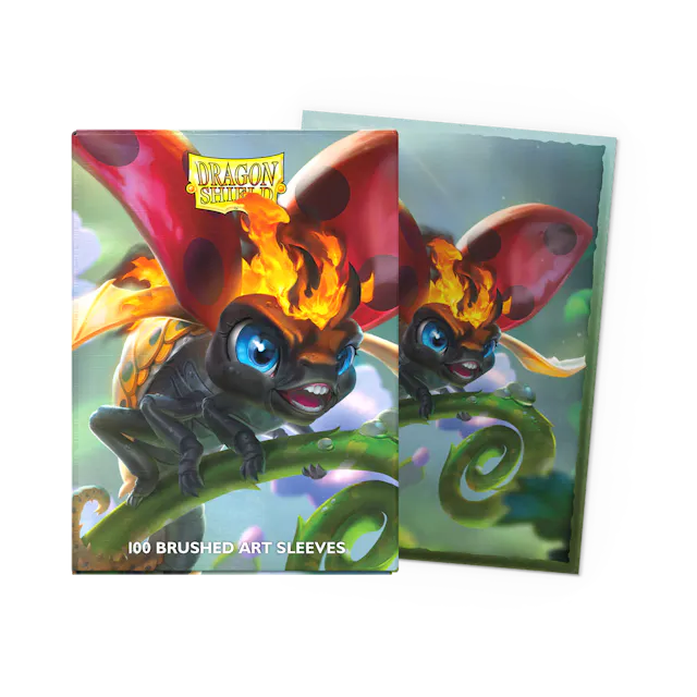 Dragon Shield The Burnbug - Brushed Art Sleeves - Standard Size (100 Sleeves)