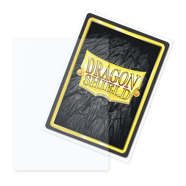 Dragon Shield Matte Outer Sleeves - Clear (100 Sleeves)