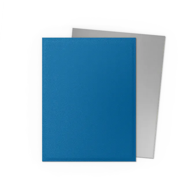 Dragon Shield Matte Dual Sleeves - Standard Size - Cobalt & Silver