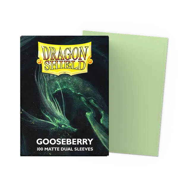 Dragon Shield - Matte Dual Sleeves - Standard Size - Gooseberry