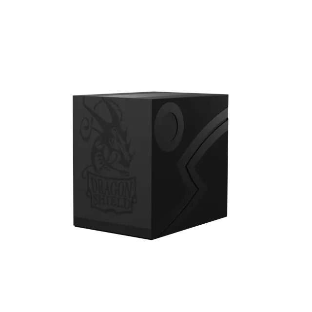 Dragon Shield - Double Shell Deck Box - Shadow Black
