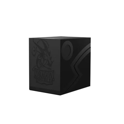 Dragon Shield - Double Shell Deck Box - Shadow Black
