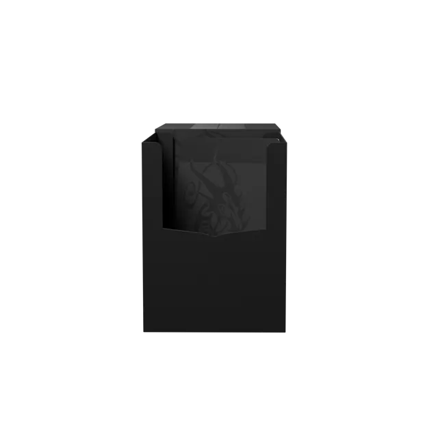 Dragon Shield - Double Shell Deck Box - Shadow Black