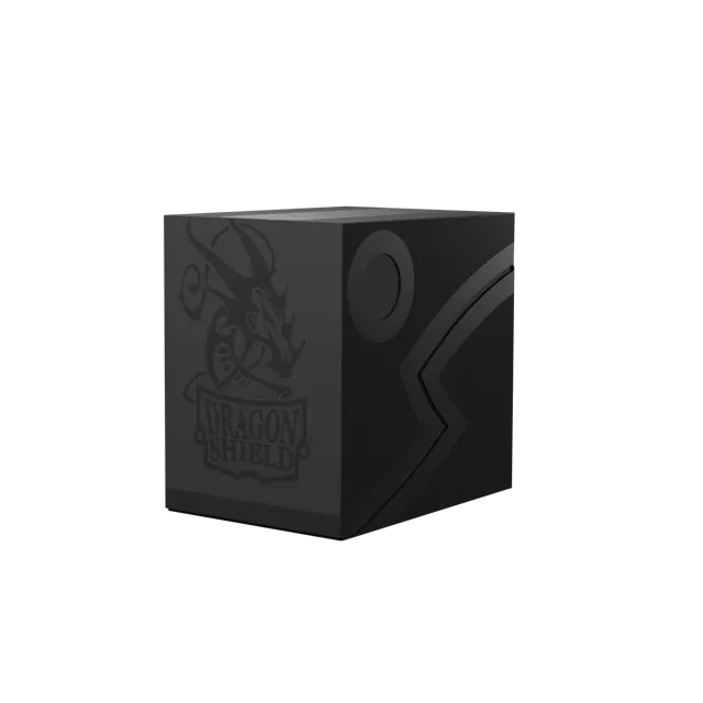 Dragon Shield - Double Shell Deck Box - Shadow Black