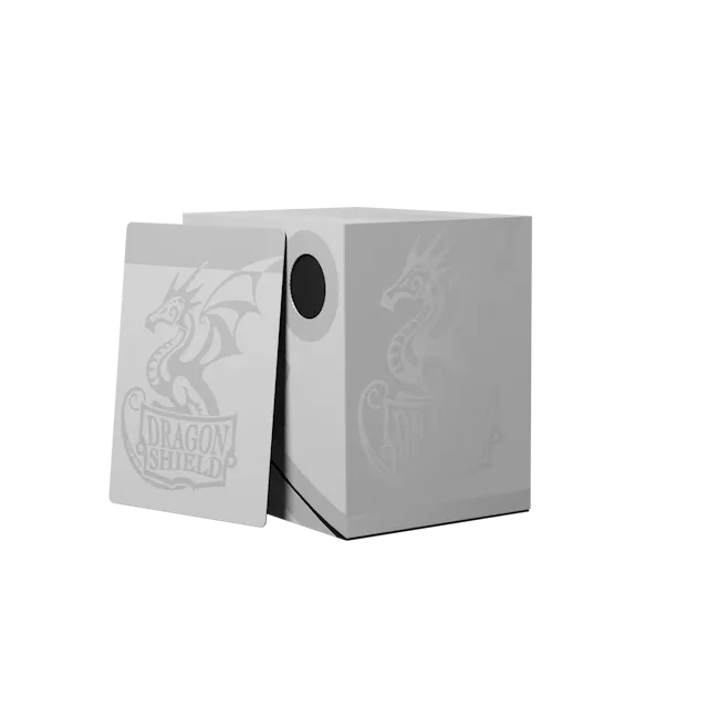 Dragon Shield - Double Shell Deck Box - Ashen White